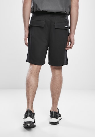 Urban Classics Regular Pants in Black