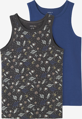 mėlyna NAME IT Apatiniai marškinėliai 'Iron Space': priekis