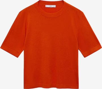 Pulover 'LUCCAS' de la MANGO pe portocaliu: față