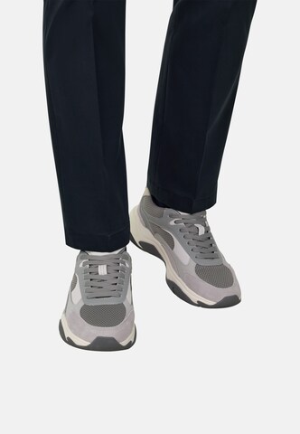 Boggi Milano Sneakers laag in Grijs: voorkant