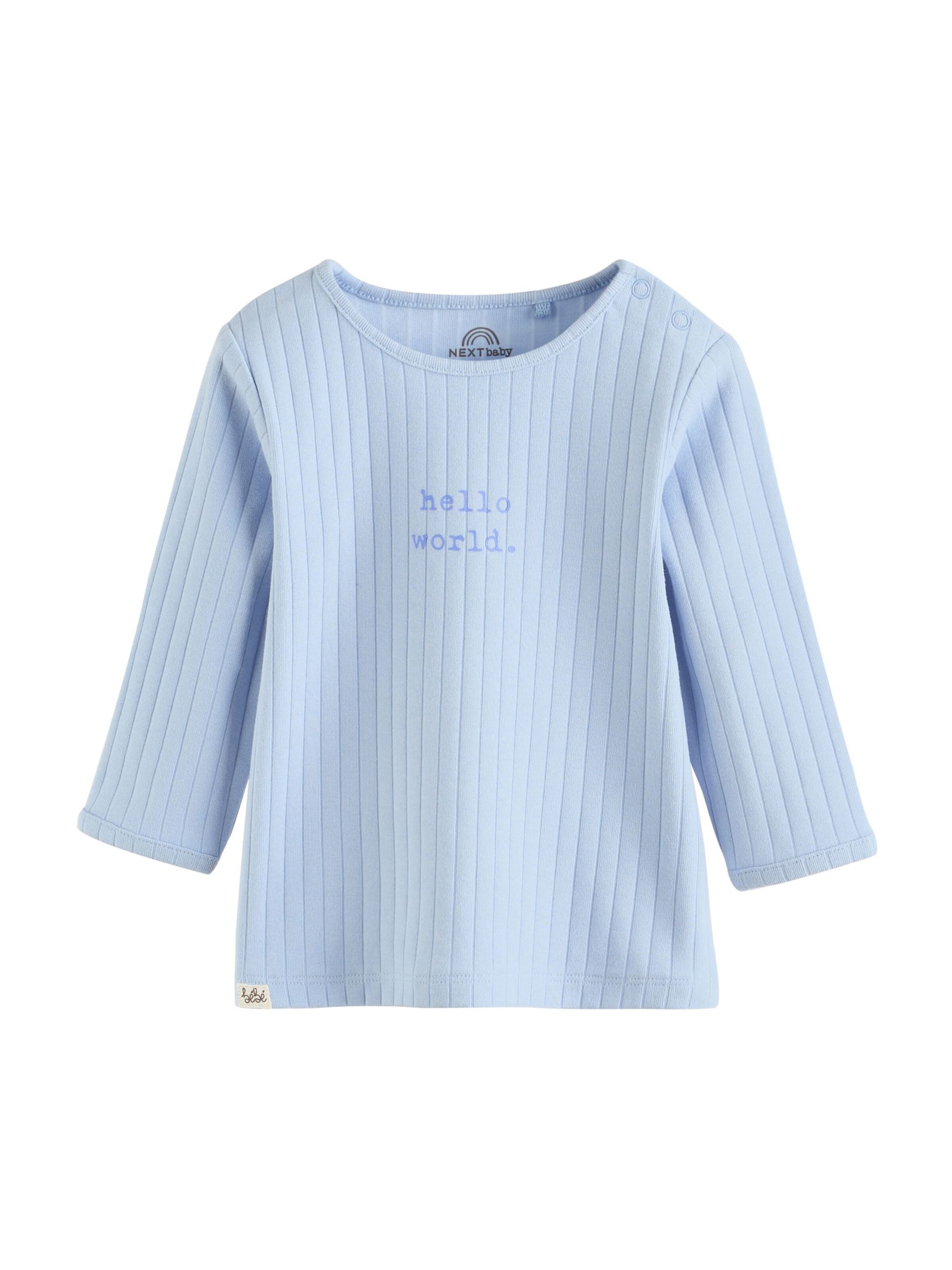 Next Set 'Hello World' in Blue