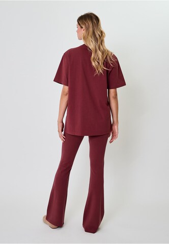 OH APRIL Boot cut Leggings 'Tia' in Red