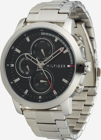 Montre à affichage analogique TOMMY HILFIGER en argent : devant