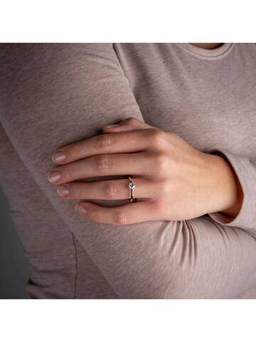 Orolino Ring in Weiß: Vorderseite