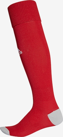 ADIDAS SPORTSWEAR Athletic Socks 'Milano' in Red: front