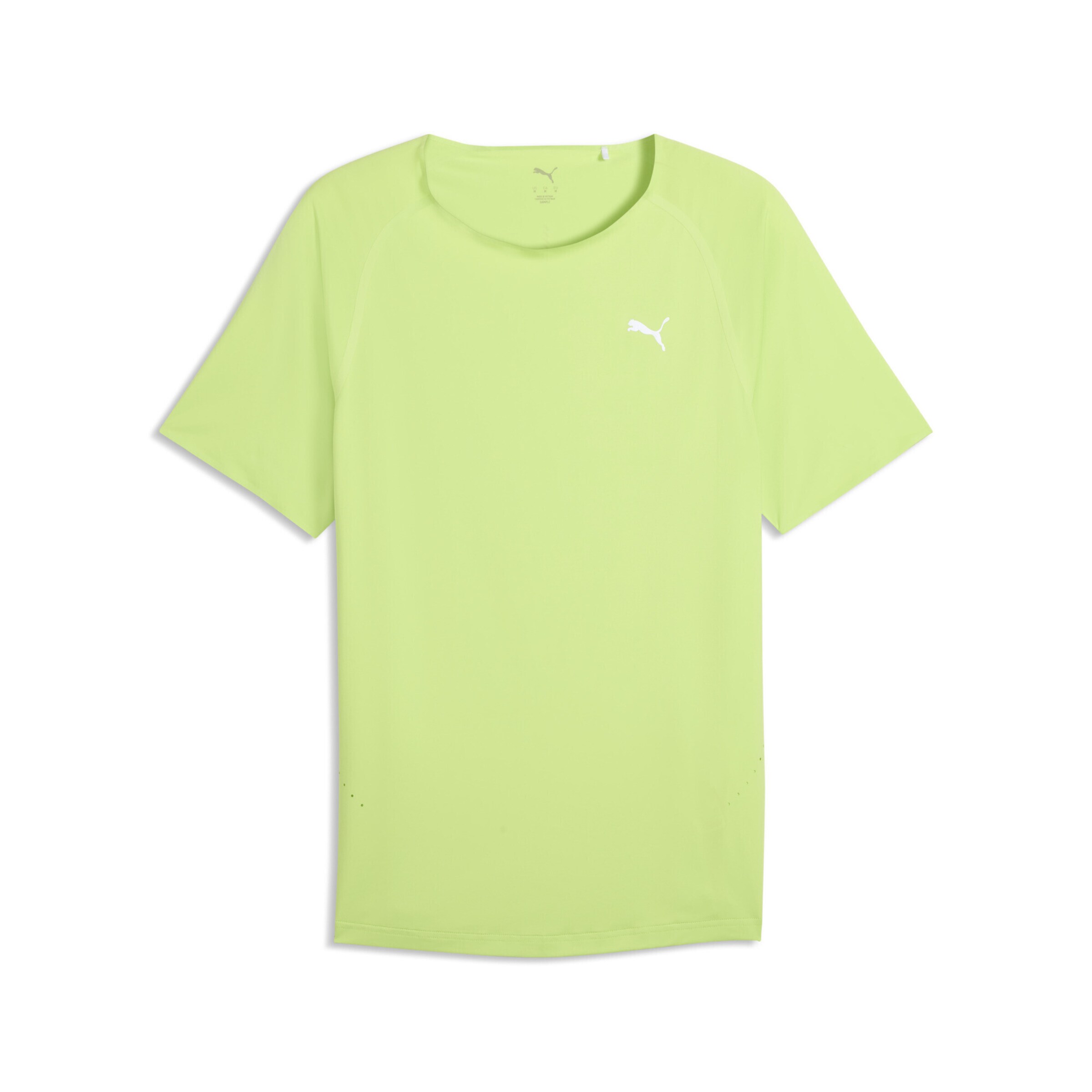 T-Shirt fonctionnel 'Cloudspun' PUMA en vert : devant