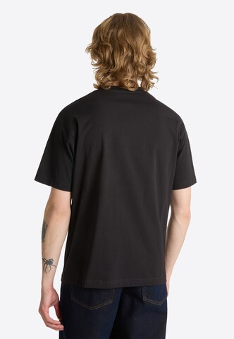 VANS Tričko 'Vee Tv' - Čierna