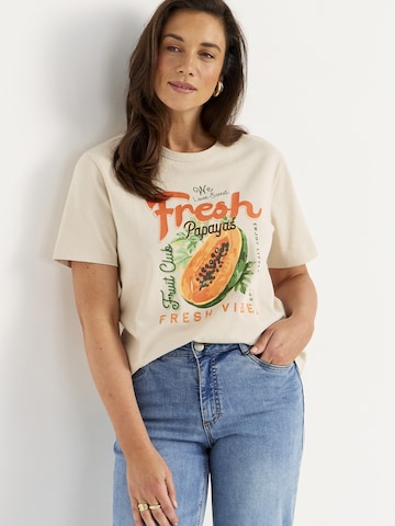 Cellbes of Sweden Shirt in Beige: front