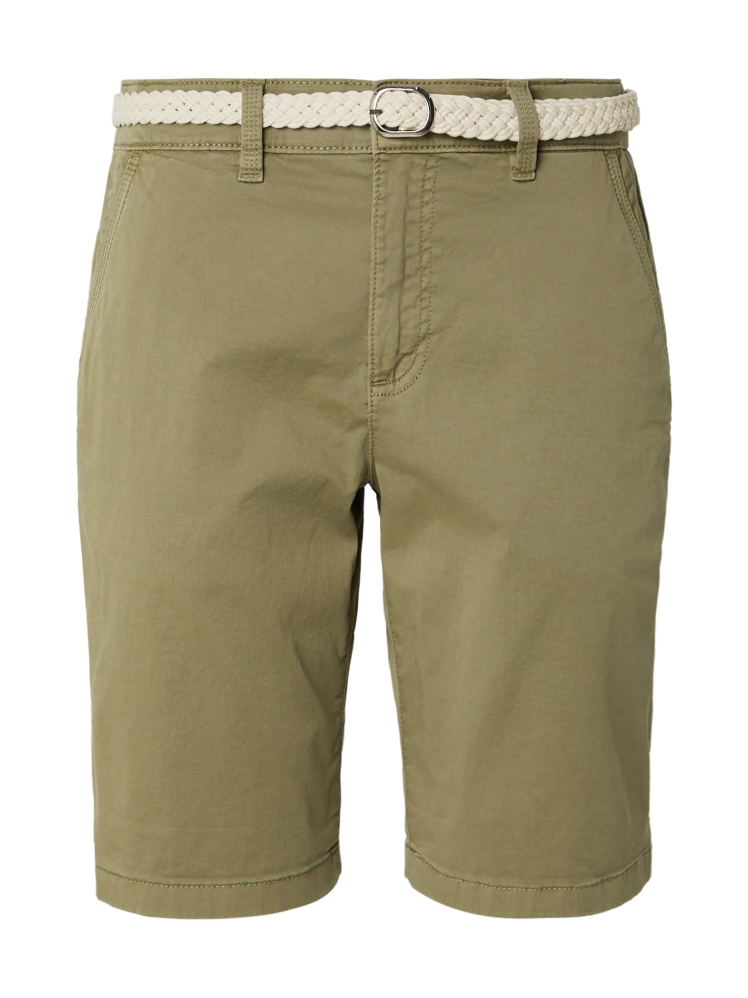 Pantalon chino s.Oliver en vert : devant