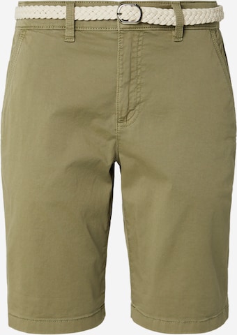 Pantalon chino s.Oliver en vert : devant