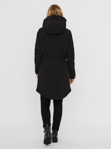 VERO MODA Wintermantel in Zwart