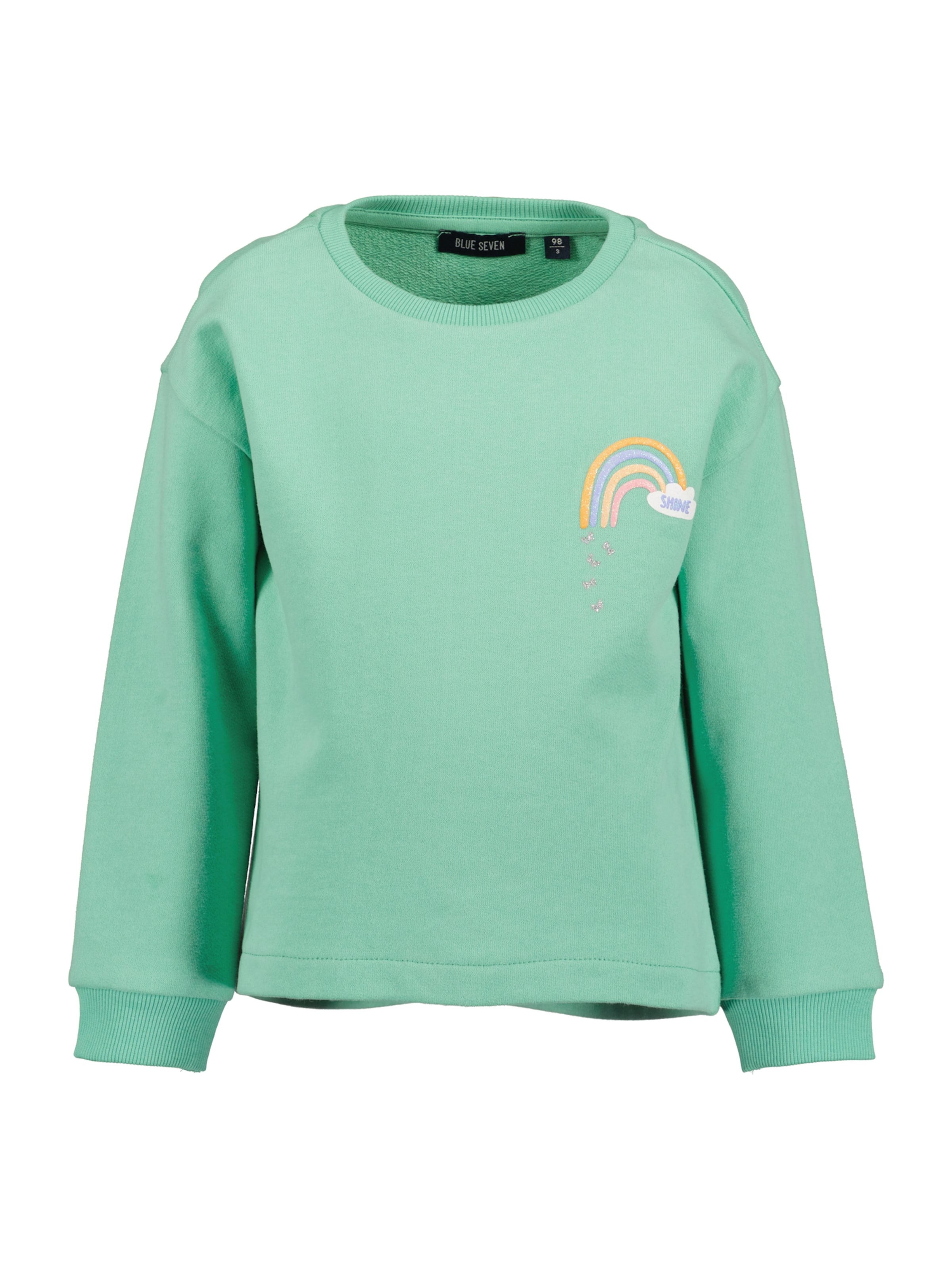 BLUE SEVEN Sweatshirt in Green: front
