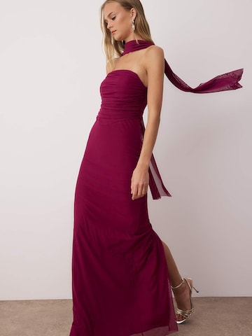 Trendyol Вечернее платье в Лиловый: спереди