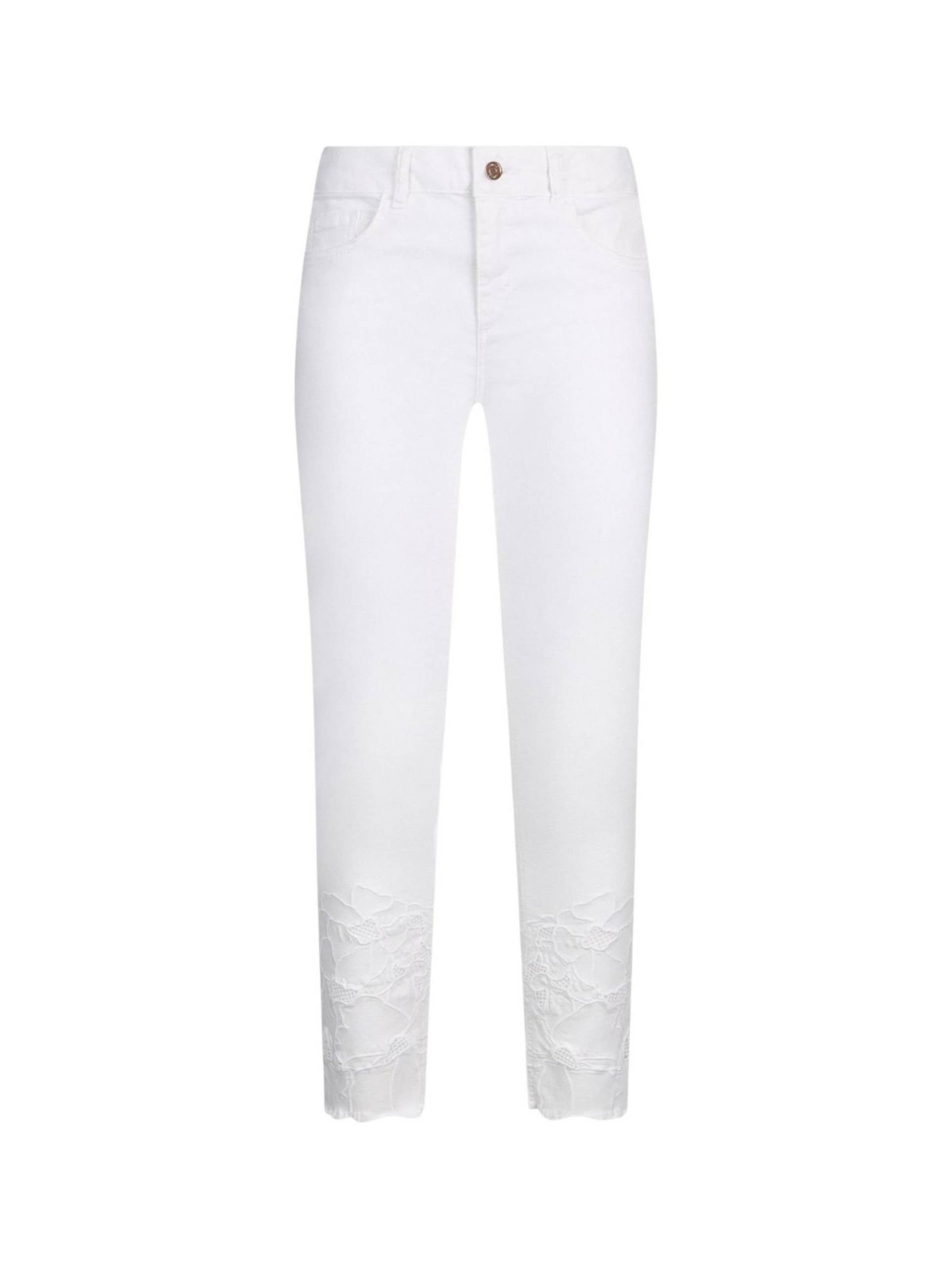 Liu Jo Skinny Jeans 'B.UP IDEAL REG.W. WA6260 T367A' in Wit: voorkant