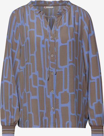 Chemisier STREET ONE en bleu : devant