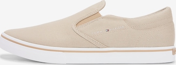 Slip on TOMMY HILFIGER en beige : devant