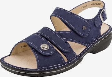 Finn Comfort Sandaal 'Gomera' in Blauw: voorkant