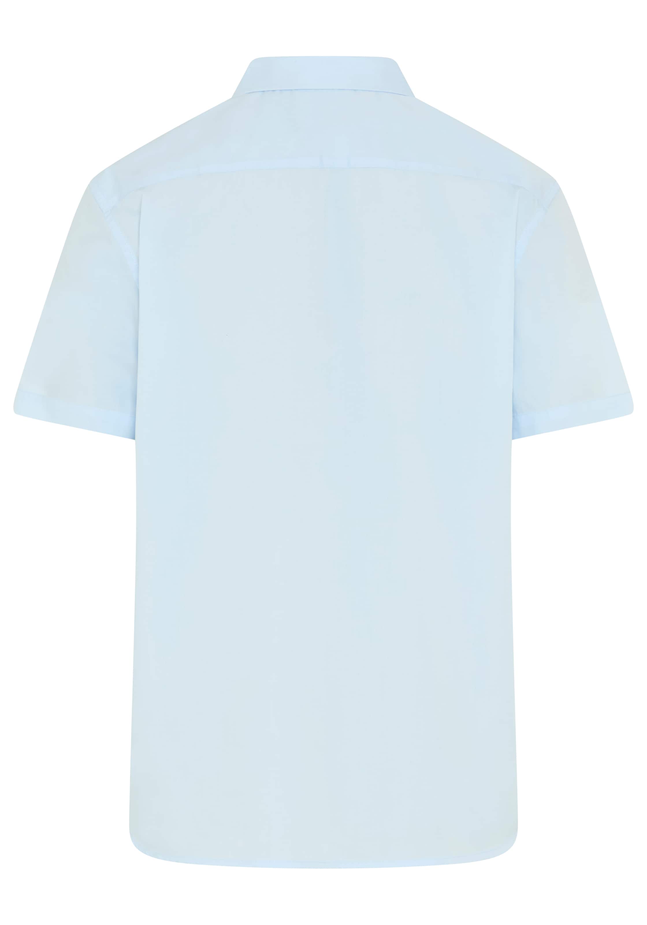 Man's World Regular Fit Hemd in Blau