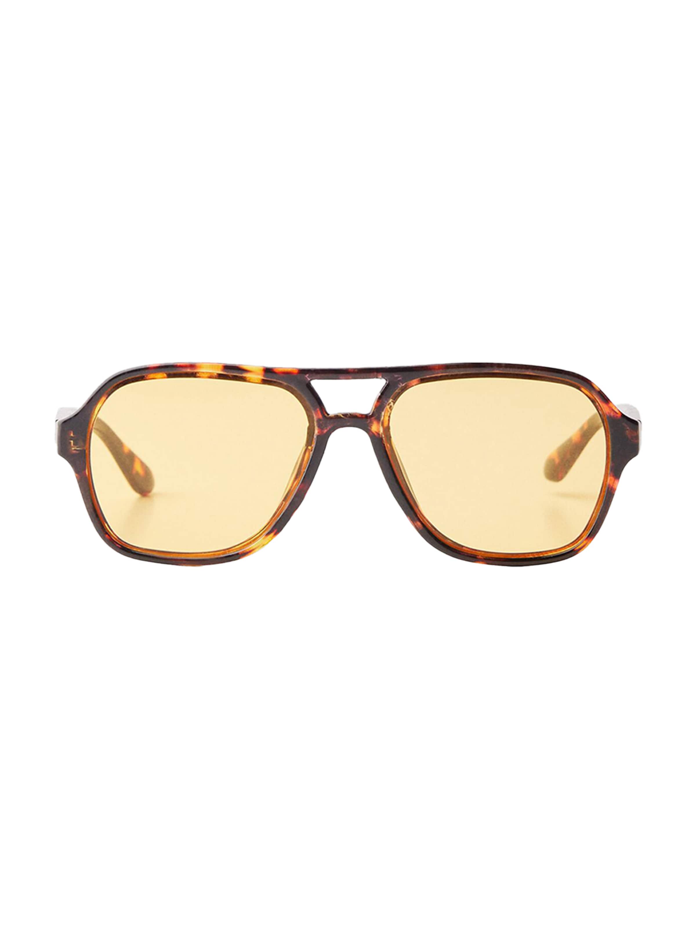 Bershka Sonnenbrille in Braun: Vorderseite