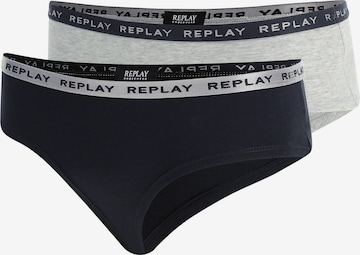 REPLAY Panty in Grey: front