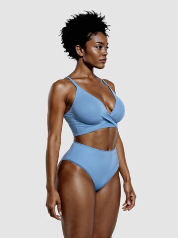 Maillot de bain modelant 'Twist' cfab (formerly creamy fabrics) en bleu
