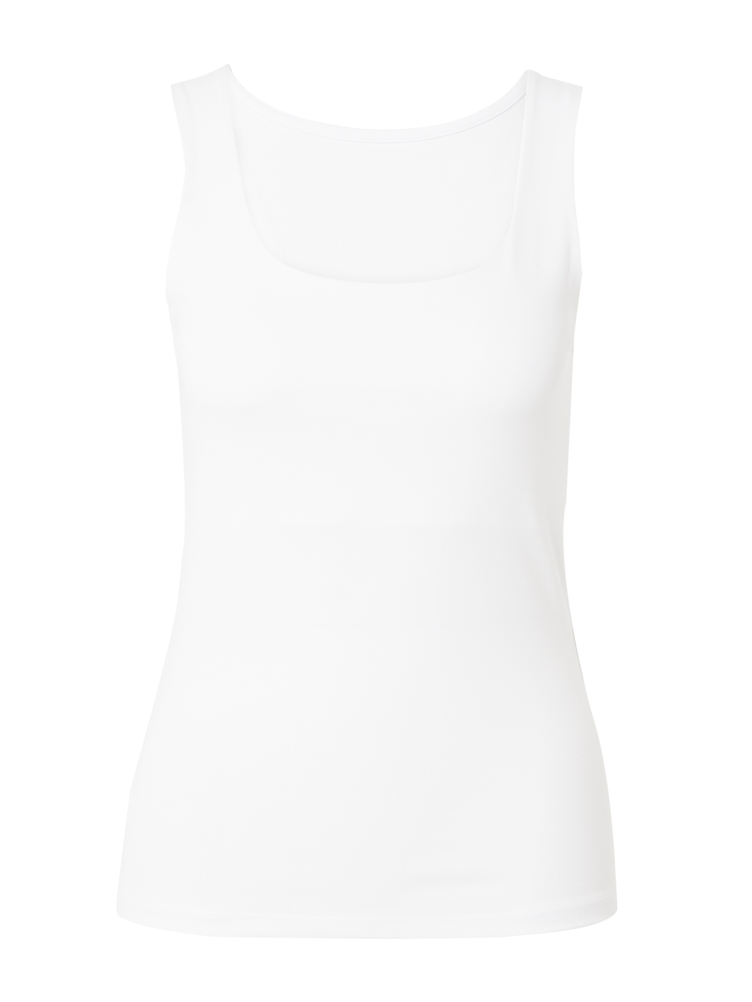 PIECES Topp 'Neja' i vit: framsida