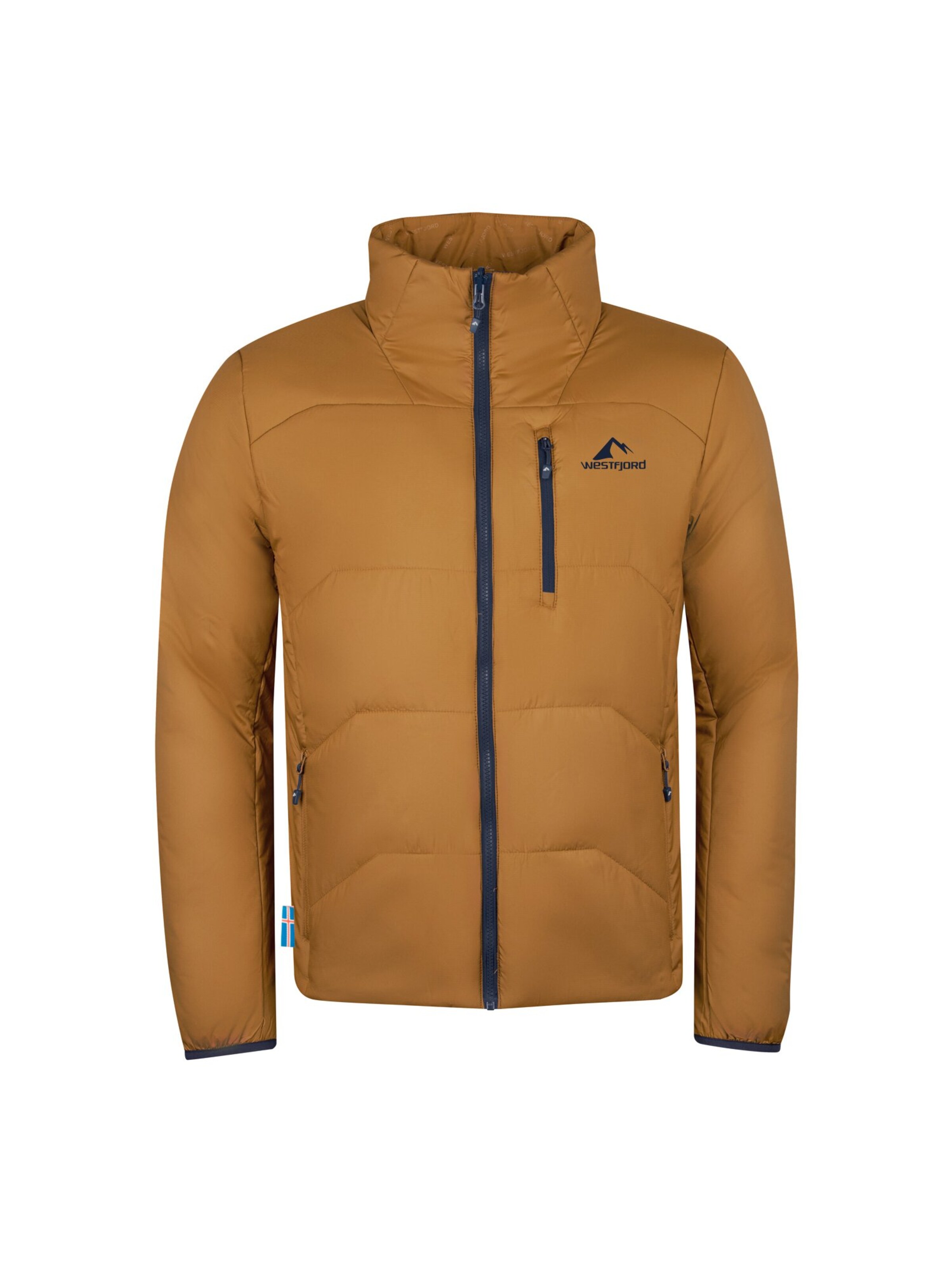 WESTFJORD Winter Jacket in Brown: front