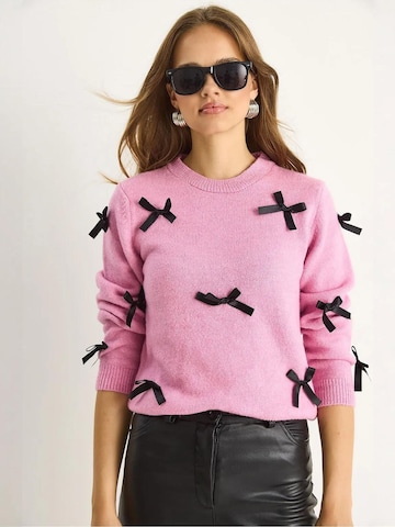 Bianco Lucci Kampsun 'Pullover', värv roosa