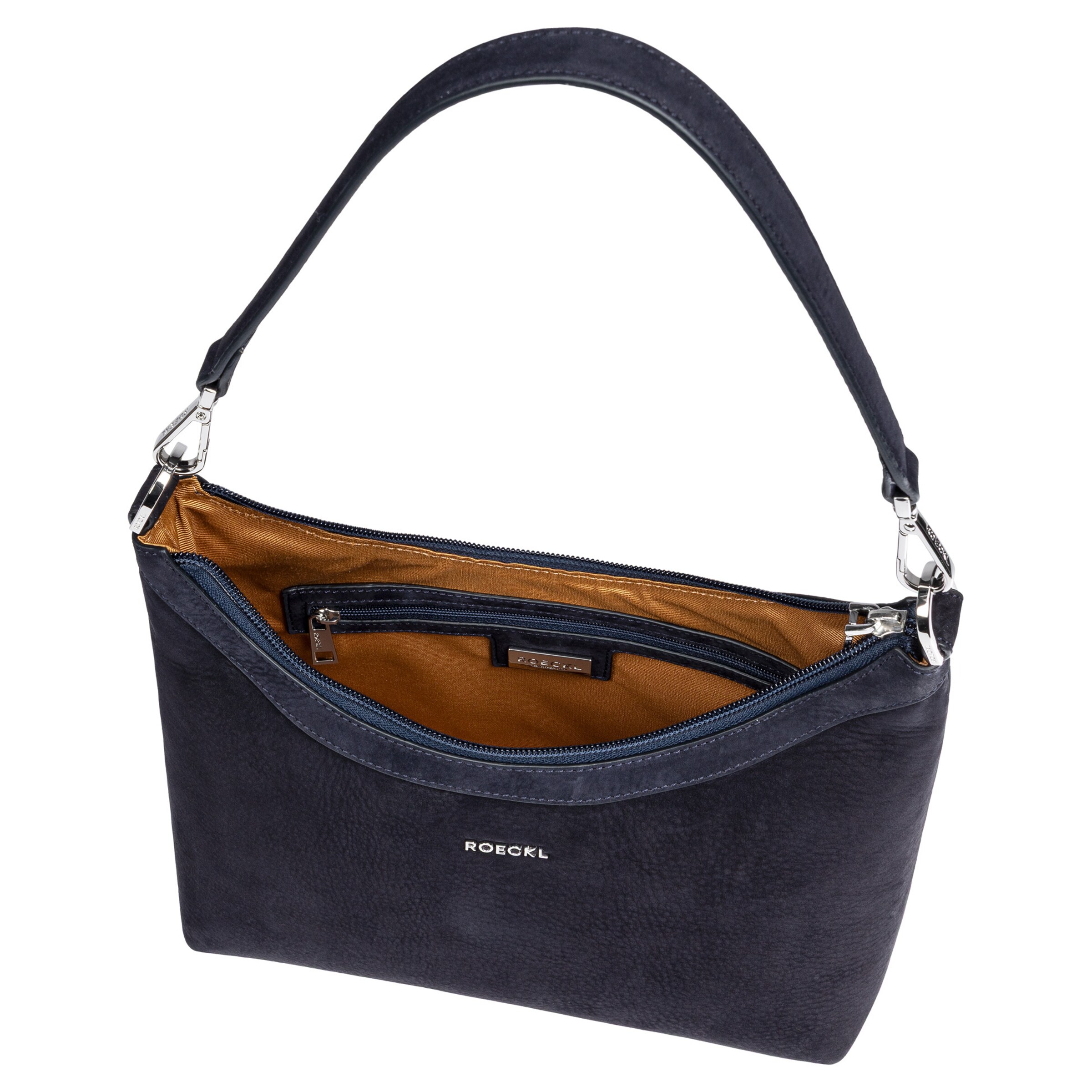 Borsa a spalla 'DIANA SCHULTERTASCHE NUBUK SMALL' di Roeckl in blu