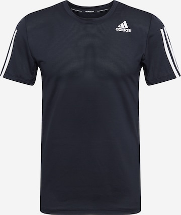 ADIDAS PERFORMANCE Shirt 'AERO3S' in Schwarz: front
