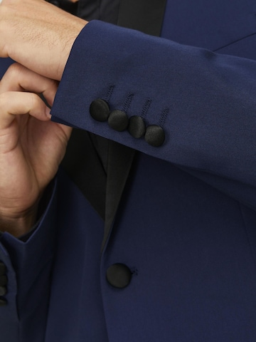 Coupe slim Veste de costume 'Franco ' JACK & JONES en bleu
