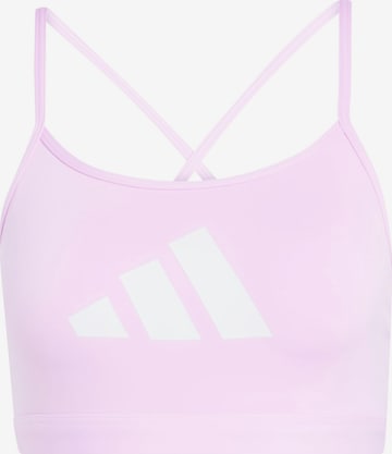 ADIDAS PERFORMANCE Αθλητικό σουτιέν 'Aeroreact' σε ροζ: μπροστά