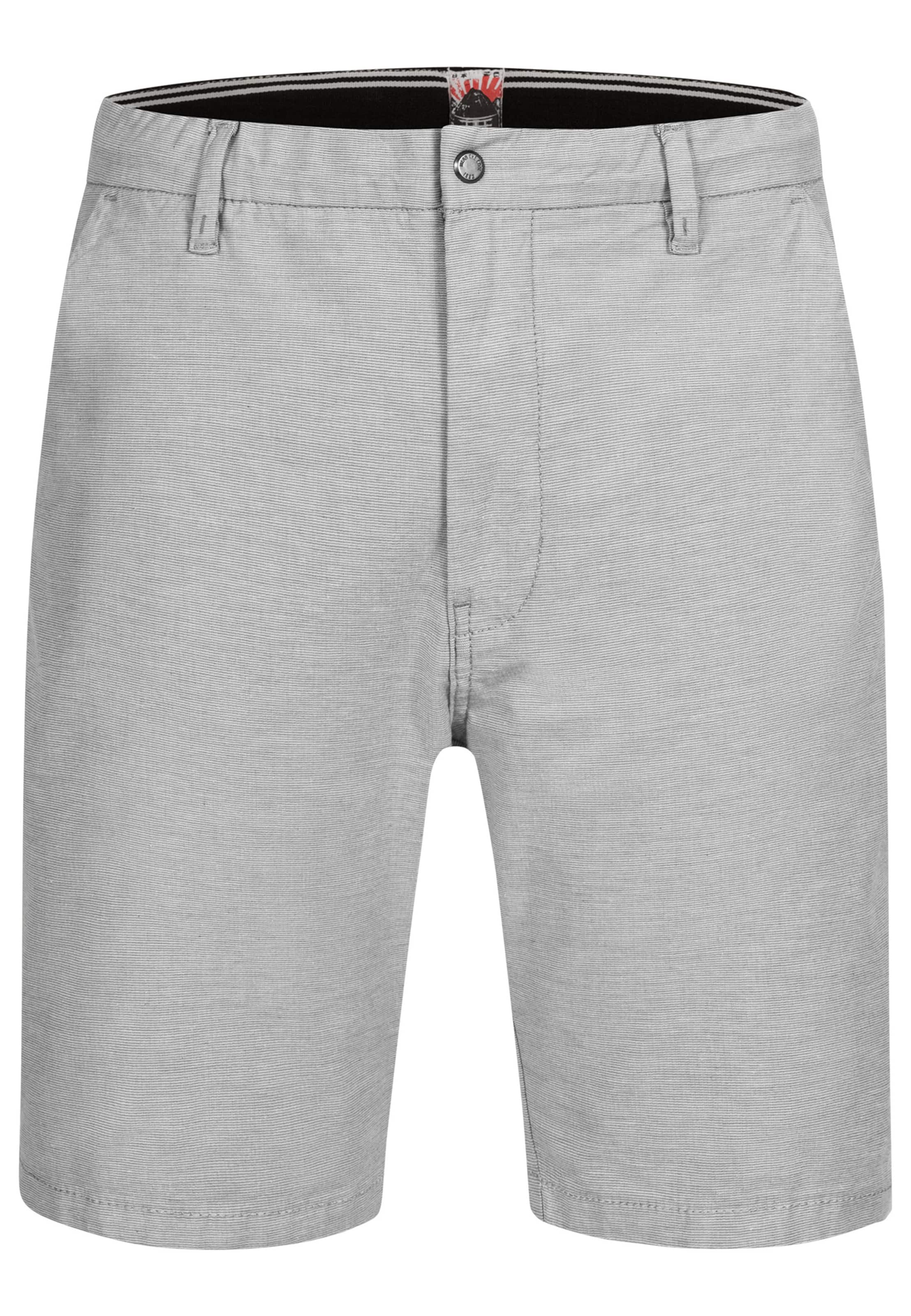 INDICODE JEANS Regular Trousers 'Oklahoma' in Grey: front