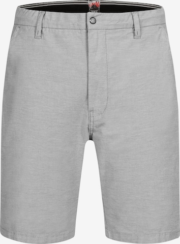 Pantalon 'Oklahoma' INDICODE JEANS en gris : devant