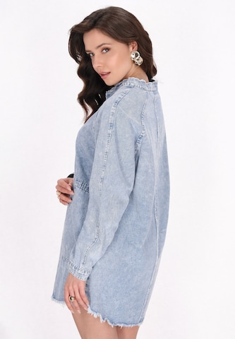 faina Shirt dress 'Fashion Look' in Blue