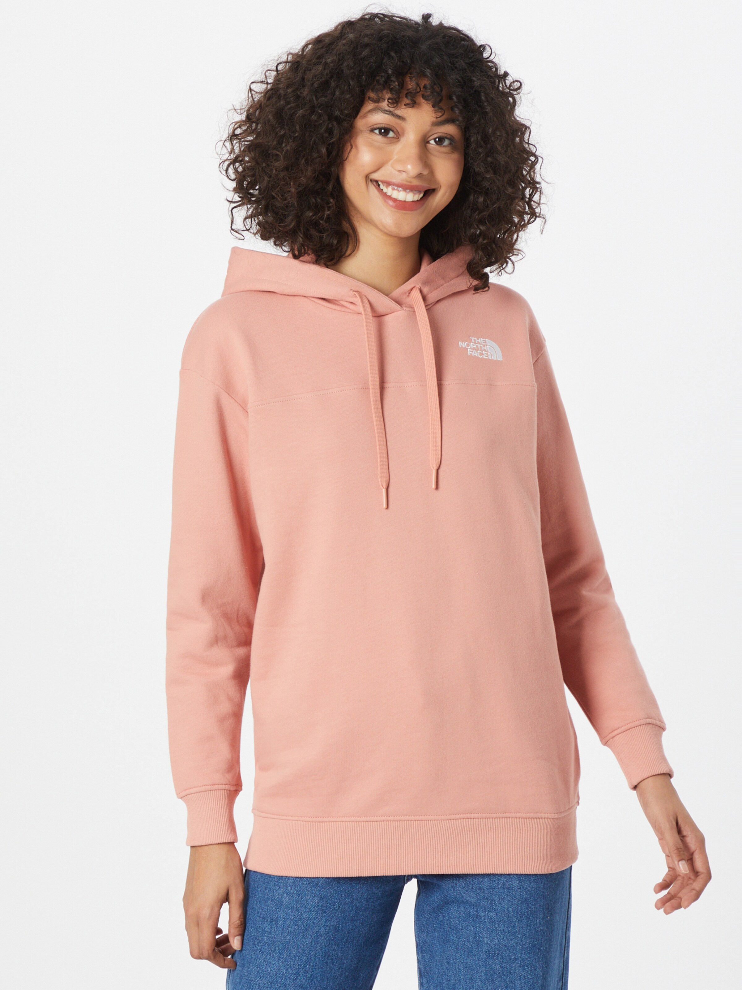 Frauen Sweat THE NORTH FACE Sweatshirt 'ZUMU' in Altrosa - GE30194 Frauen Sweat THE NORTH FACE Sweatshirt 'ZUMU' in Altrosa - GE30194