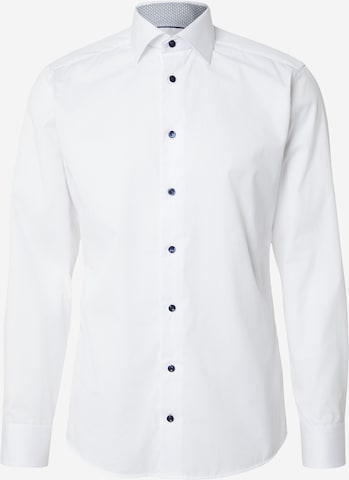 Chemise business ETON en blanc : devant