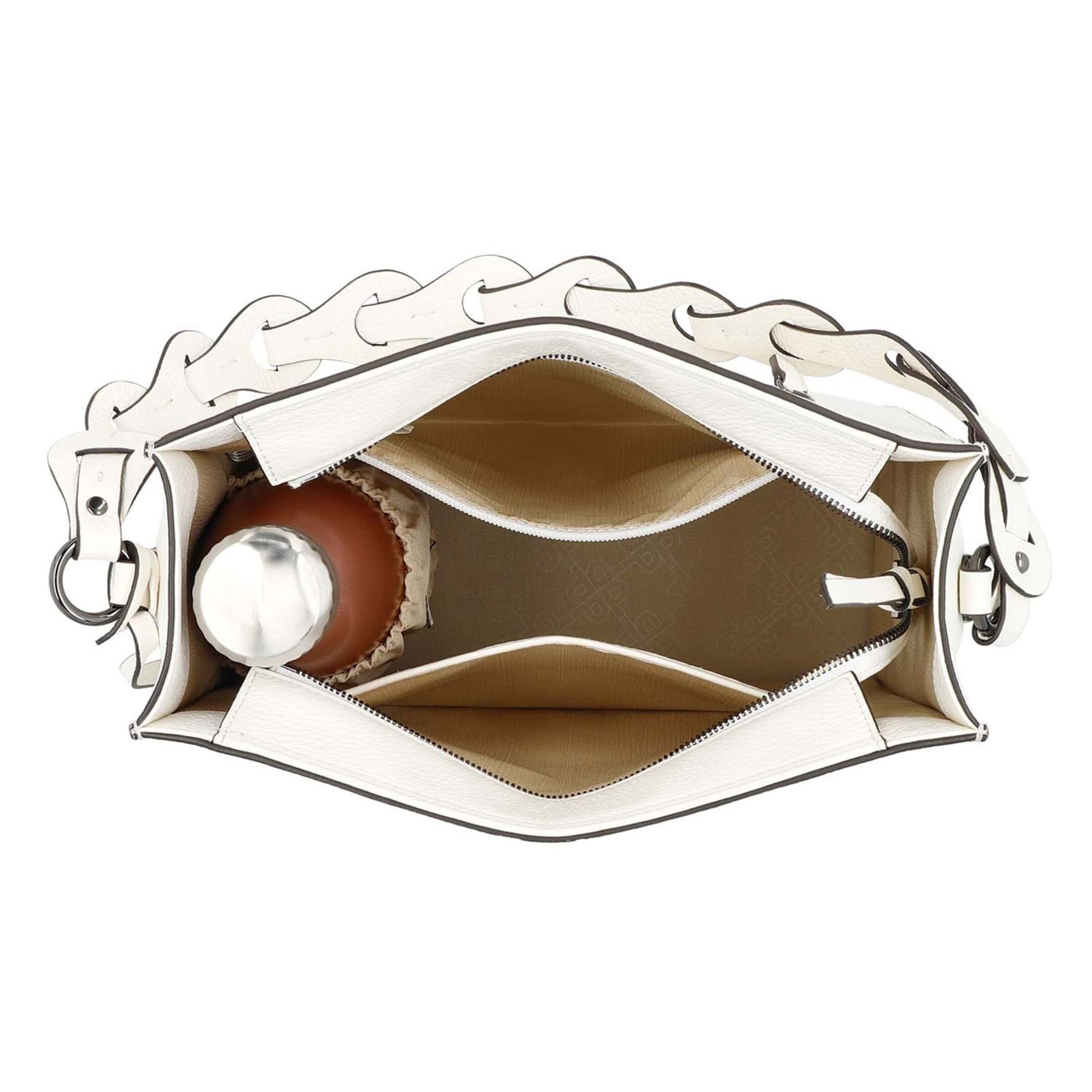 Picard Schoudertas 'Peephole' in Wit