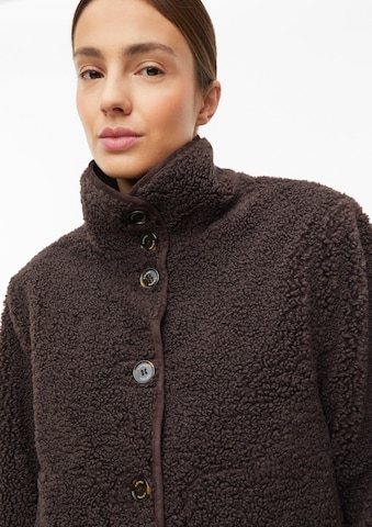 s.Oliver Fleece jas in Bruin: voorkant