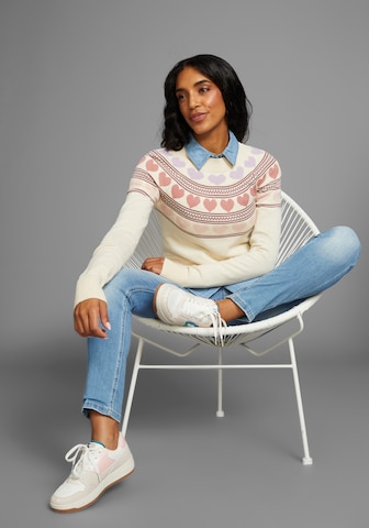 KangaROOS Sweater in Beige