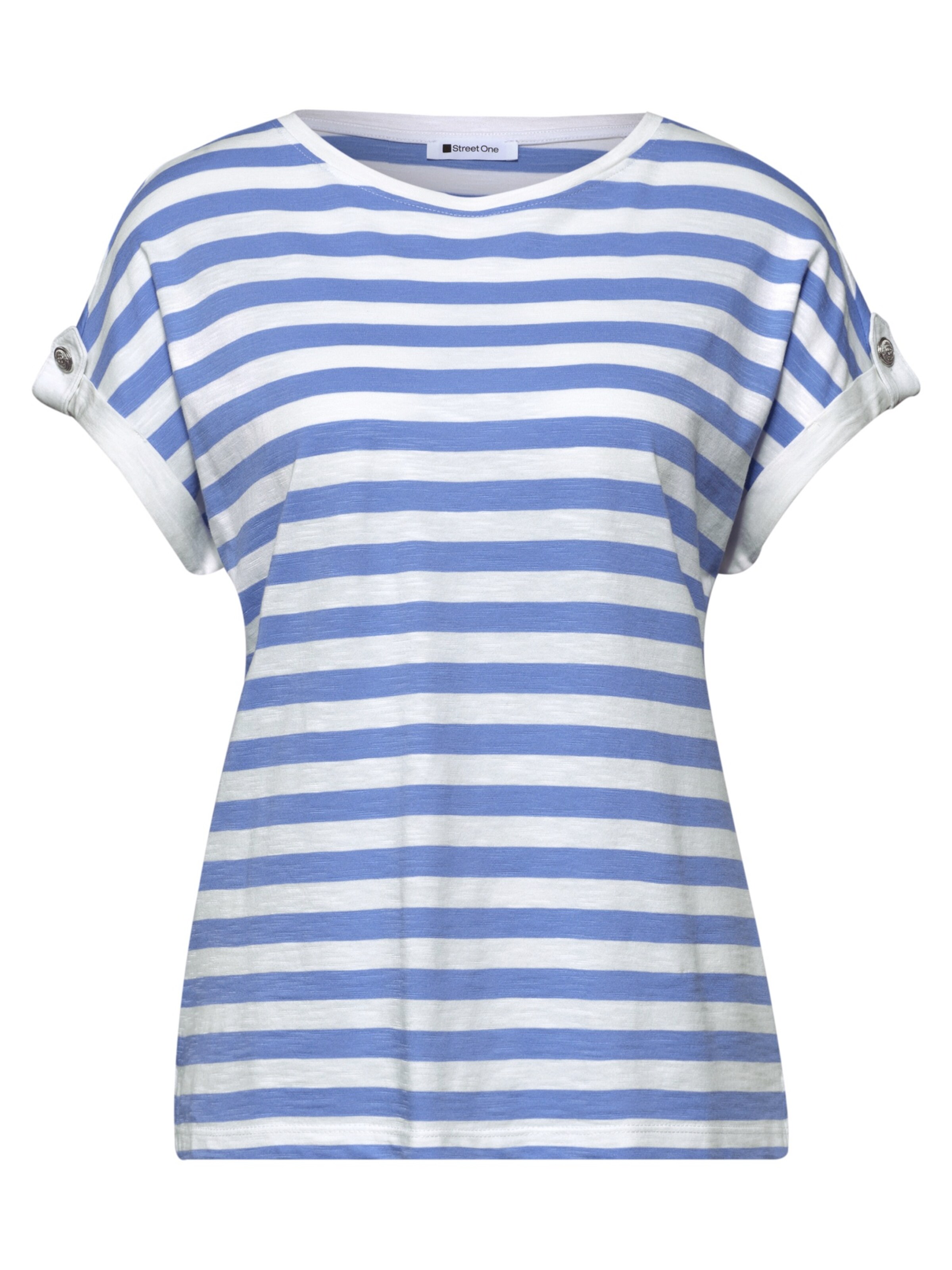 STREET ONE Póló - kék: elől