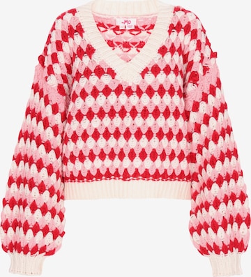 MYMO Pullover i overstørrelse 'Young Fashion' i rød: forside