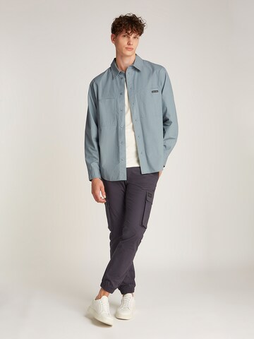 Calvin Klein Jeans Comfort fit Overhemd in Grijs