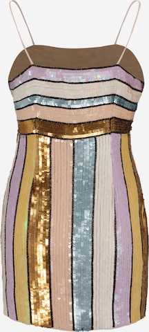 River Island Petite - Vestido em mistura de cores