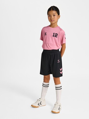 Hummel Regular Workout Pants in Black