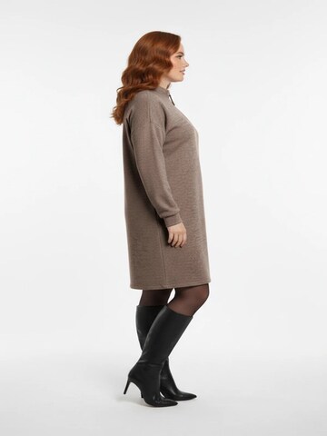 Robes en maille Shape Of You en marron