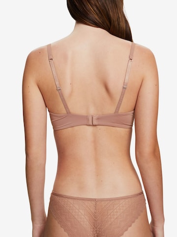 ESPRIT T-shirt Bra in Beige