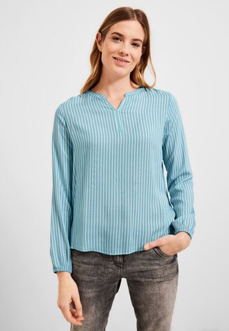 CECIL Blouse in Blauw: voorkant