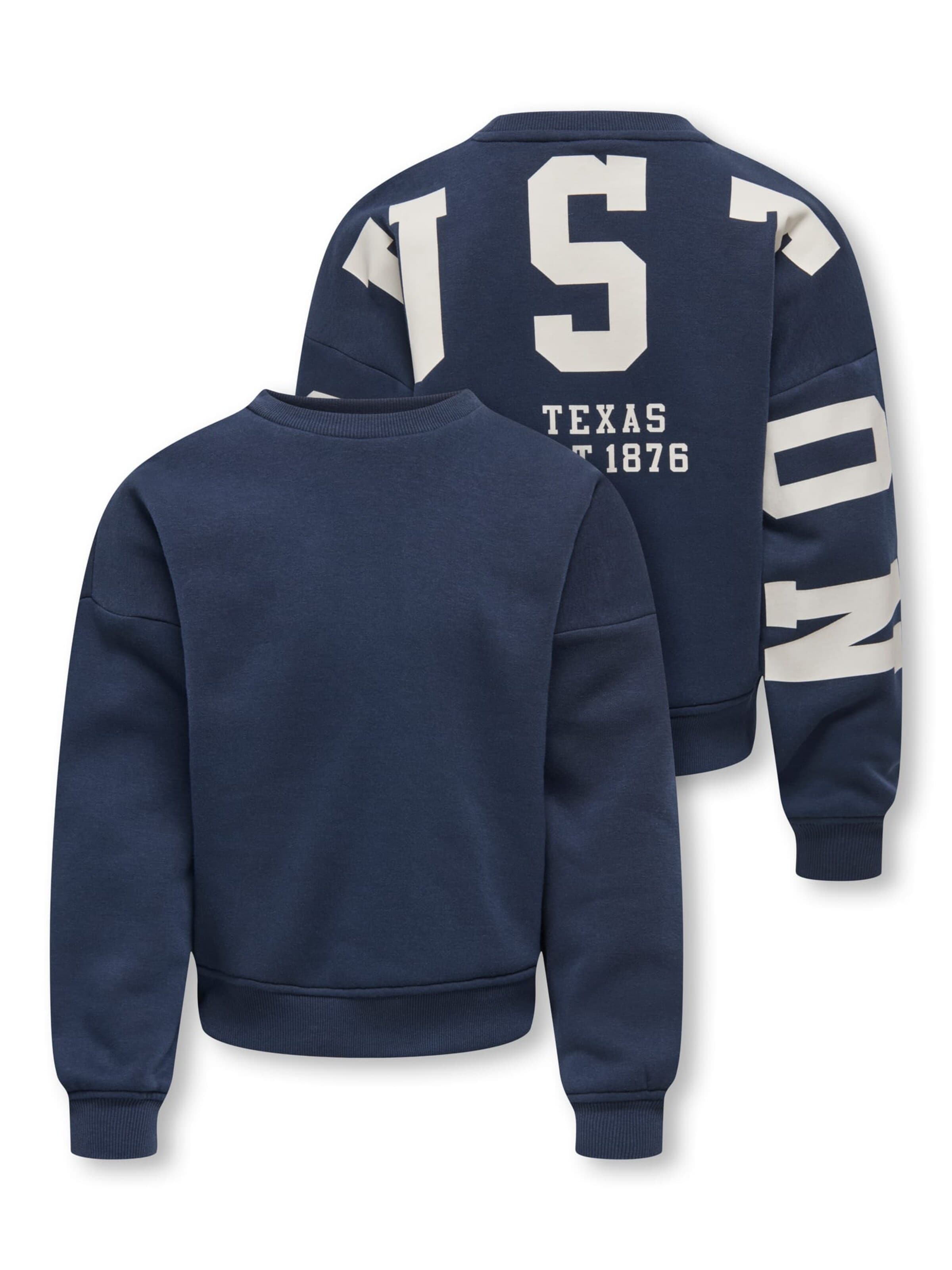 ONLY GIRLS - Sweatshirt 'KOGSWEAT' em azul
