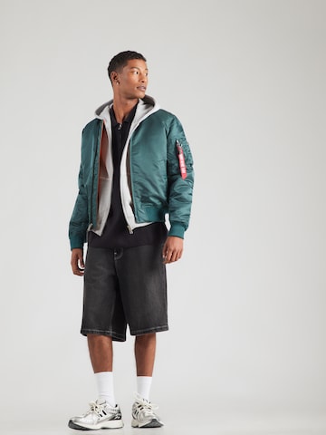 žalia ALPHA INDUSTRIES Demisezoninė striukė 'MA-1 VF 59'